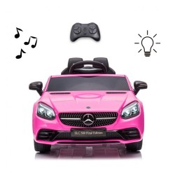Elektrické autíčko Milly Mally Mercedes-Benz SLC Pink ružová #1