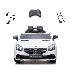 Elektrické autíčko Milly Mally Mercedes-Benz SLC White biela #1