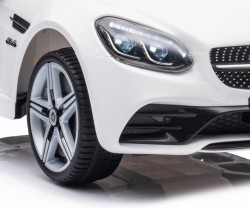 Elektrické autíčko Milly Mally Mercedes-Benz SLC White biela #4