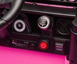 Elektrické autíčko Milly Mally Toyota FJ Cruiser Pink ružová #9