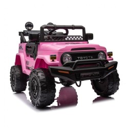 Elektrické autíčko Milly Mally Toyota FJ Cruiser Pink ružová #2