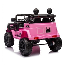 Elektrické autíčko Milly Mally Toyota FJ Cruiser Pink ružová #3