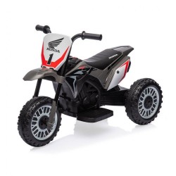 Elektrický motocykel BABY MIX Honda CRF 450R šedý sivá