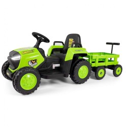 Elektrický traktor Milly Mally Rolly green zelená