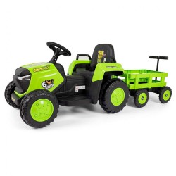 Elektrický traktor Milly Mally Rolly green zelená #1