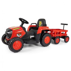 Elektrický traktor Milly Mally Rolly red Červená #1