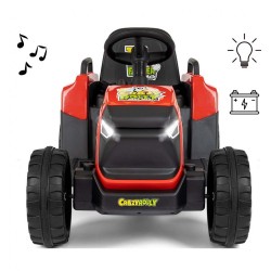 Elektrický traktor Milly Mally Rolly red Červená #8