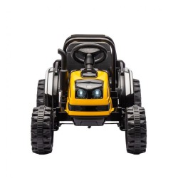 Elektrický traktor s prívesom Milly Mally Farmer červený #1