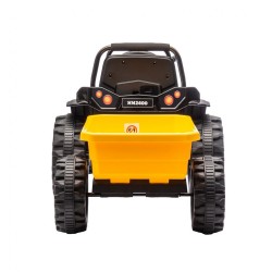 Elektrický traktor s prívesom Milly Mally Farmer červený #2