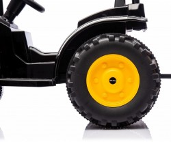 Elektrický traktor s prívesom Milly Mally Farmer červený #6