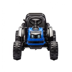 Elektrický traktor s prívesom Milly Mally Farmer modrý #1