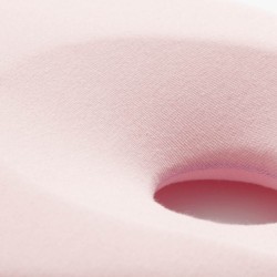 Ergonomický dojčenský vankúšik New Baby BASIC  podporujúce správne tvarovanie hlavy dieťaťa ružová #2
