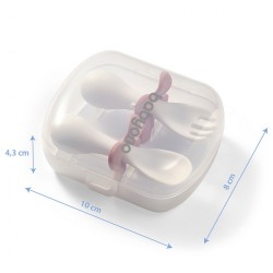 Ergonomický príbor pre deti Baby Ono modrozelený podľa obrázku #7