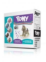 Hojdací koník s melódiou Milly Mally Pony fialový #6