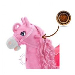Hojdací koník s melódiou Milly Mally Princess pink ružová #3