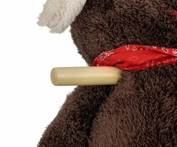 Hojdací psík s melódiou a kolieskami Milly Mally Polly Plus Brown Dog hnedá #4