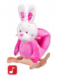 Hojdacia hračka PlayTo králiček ružová