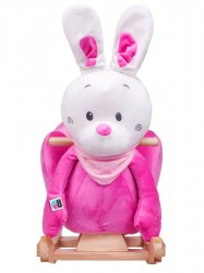 Hojdacia hračka PlayTo králiček ružová #1
