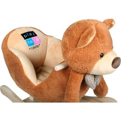 Hojdacia hračka PlayTo medvedík hnedá #1