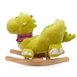 Hojdacia hračka s melódiou Baby Mix Dinosaurus zelená #1