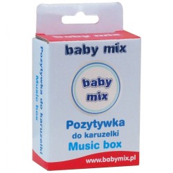 Hrací strojček do kolotoča nad postieľku Baby Mix podľa obrázku #1