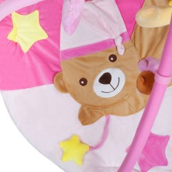 Hracia deka s melódiou PlayTo spaci medvedík ružová #1