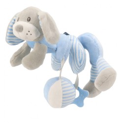 Hračka na postieľku Špirála Baby Mix pes modrý