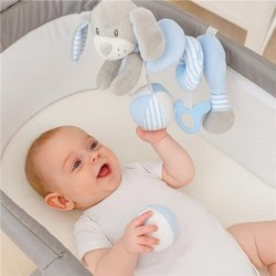 Hračka na postieľku Špirála Baby Mix pes modrý #1