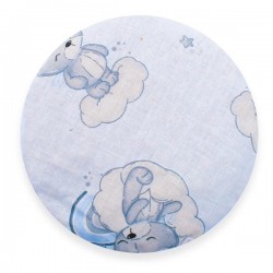 Hrejúci a chladiaci vankúšik Termofor s višňovými peckami New Baby BASIC Pink modrá