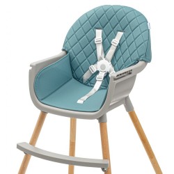 Jedálenská stolička Baby Mix Freja wooden dusty green zelená #1