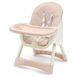 Jedálenská stolička Baby Mix Nora dusty pink ružová #4