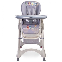 Jedálenská stolička CARETERO Magnus New graphite (poškodený obal) sivá #2
