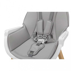 Jedálenská stolička CARETERO TUVA grey sivá #5