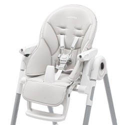 Jedálenská stolička Iris NEW BABY warm grey sivá #1