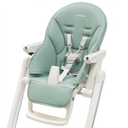 Jedálenská stolička Muka NEW BABY dusty green zelená #1