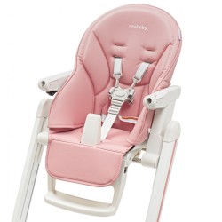 Jedálenská stolička Muka NEW BABY dusty pink ružová #1