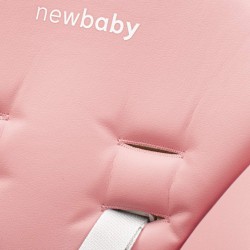 Jedálenská stolička Muka NEW BABY dusty pink ružová #2