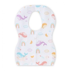 Jednorazové detské podbradníky BabyOno 10 ks v balení biela #2