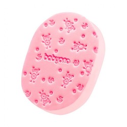 Jemná hubka pre bábätká Baby Ono rúžová