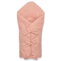 Klasická šnurovacia zavinovačka New Baby old rose ružová
