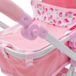 Kočík pre bábiky 2v1 Baby Mix Sophie pink multicolor #1