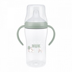 Kojenecká fľaša NUK Perfect Match na učenie Sheep 260 ml sivá