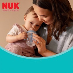 Kojenecká fľaša NUK Perfect Match na učenie svietiaca v tme 150 ml Koala béžová #7