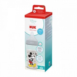 Kojenecká fľaša NUK Perfect Match s kontrolou teploty Disney Mickey 260 ml grey sivá #2