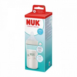 Kojenecká fľaša NUK Perfect Match s kontrolou teploty Sheep 260 ml béžová #1