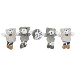 Kolotoč nad postieľku Baby Mix malé medvedíky sivy #1