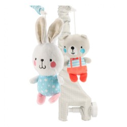 Kolotoč nad postieľku Baby Mix Medvedíky a králiky multicolor #2