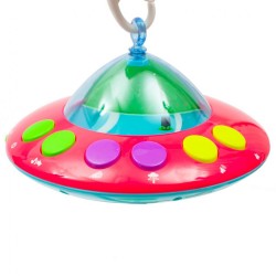 Kolotoč nad postieľku s projektorom a ovládačom Bayo multicolor #1