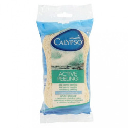 Kúpeľová huba Active peeling Calypso biela