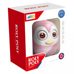 Kývajúca sa hračka Bayo tučniak pink ružová #1